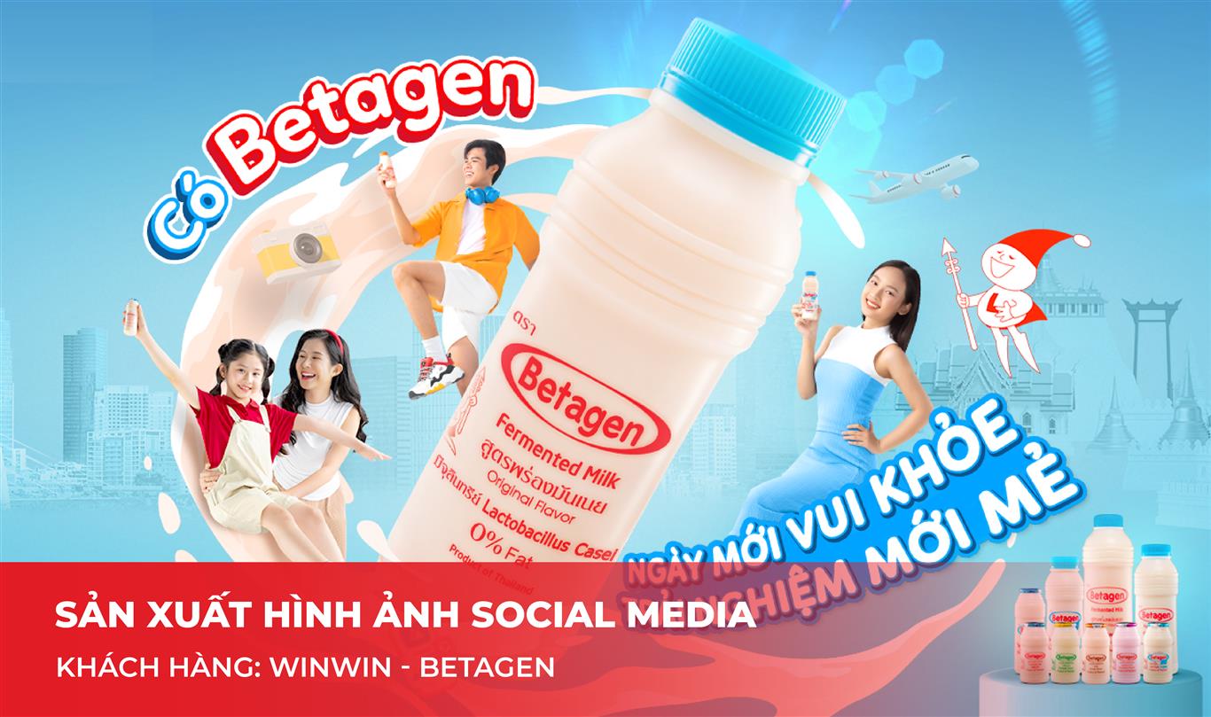 Sản xuất hình ảnh Social media - Betagen