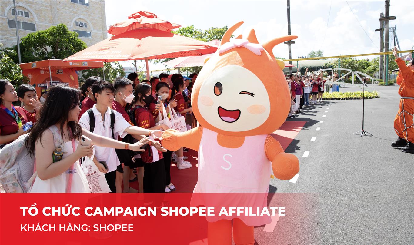 Tổ chức Campaign Shopee Affiliate