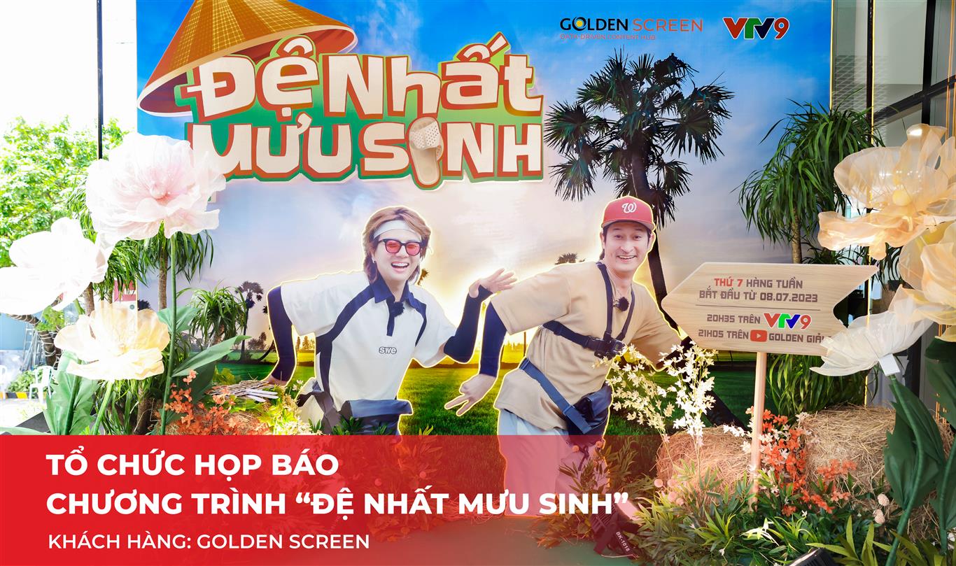 Tổ chức họp báo chương trình “Đệ Nhất Mưu Sinh” 