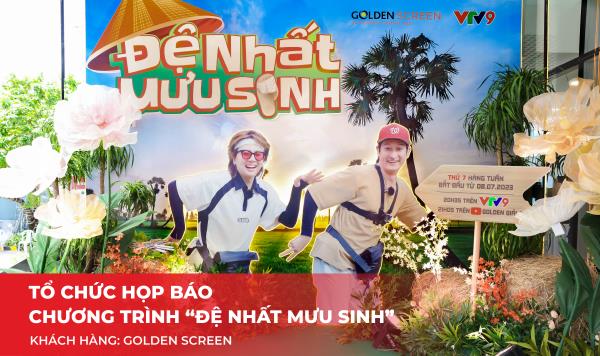 Tổ chức họp báo chương trình “Đệ Nhất Mưu Sinh” 